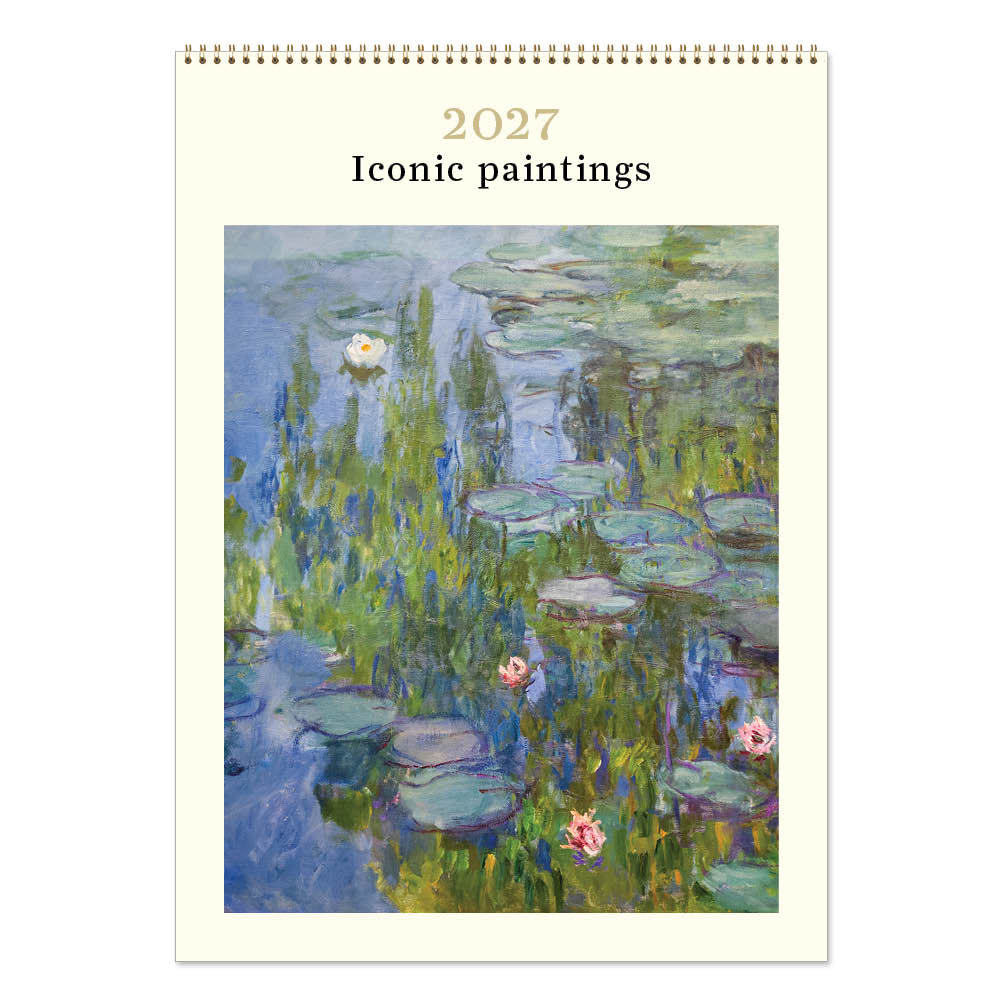 2027 Wall Calendar | Iconic Paintings | Vevoke