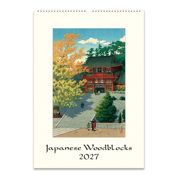 2027 Wall Calendar | Japanese Woodblocks | Cavallini & Co.