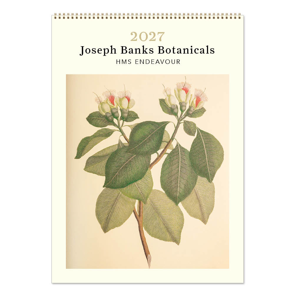 2027 Wall Calendar | Joseph Banks Botanicals | Vevoke