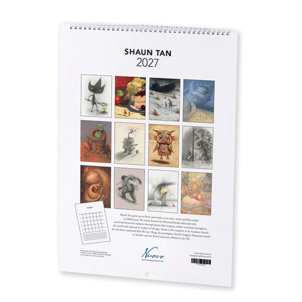 2027 Wall Calendar | Shaun Tan | Nuovo Group