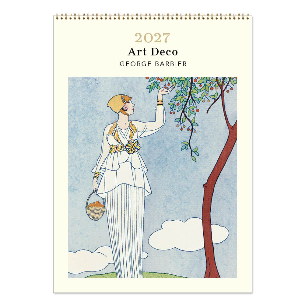 2027 Wall Calendar | Art Deco George Barbier | Vevoke