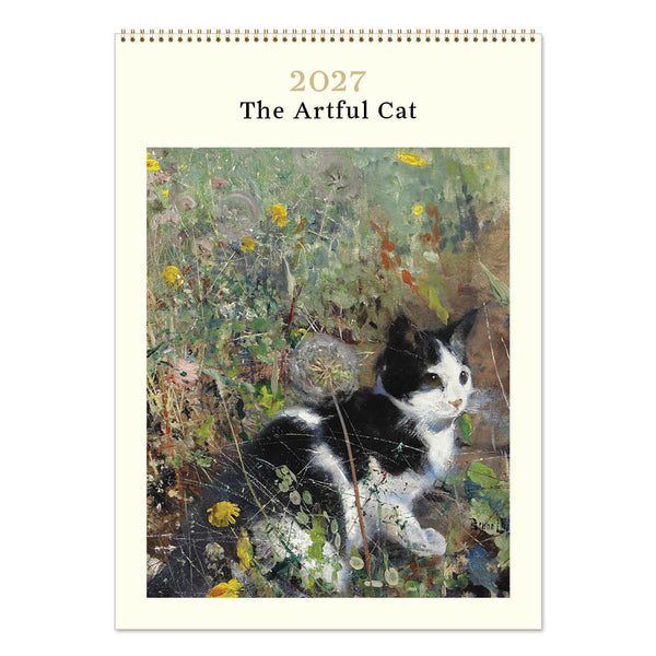 2027 Wall Calendar | The Artful Cats | Vevoke