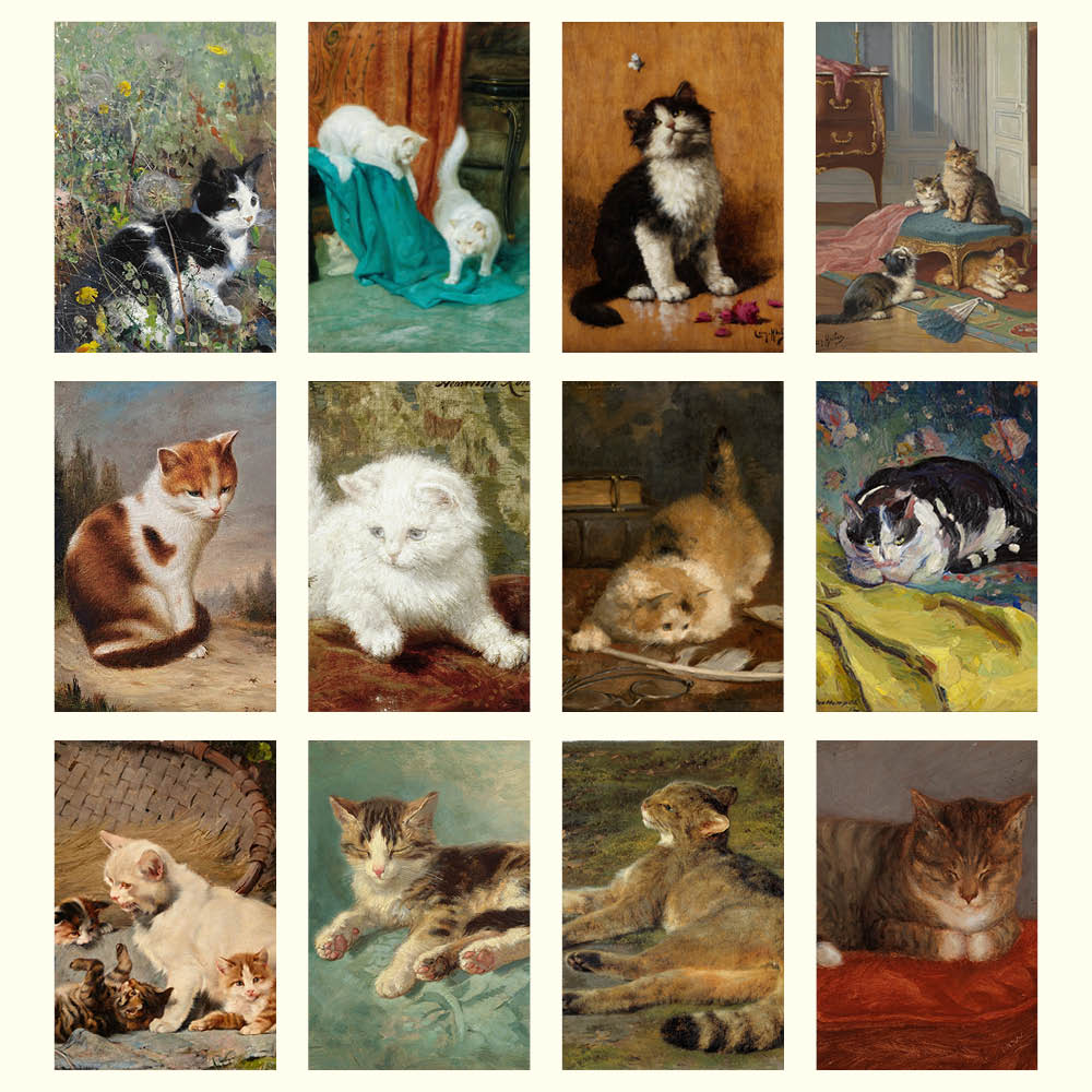 2027 Wall Calendar | The Artful Cats | Vevoke