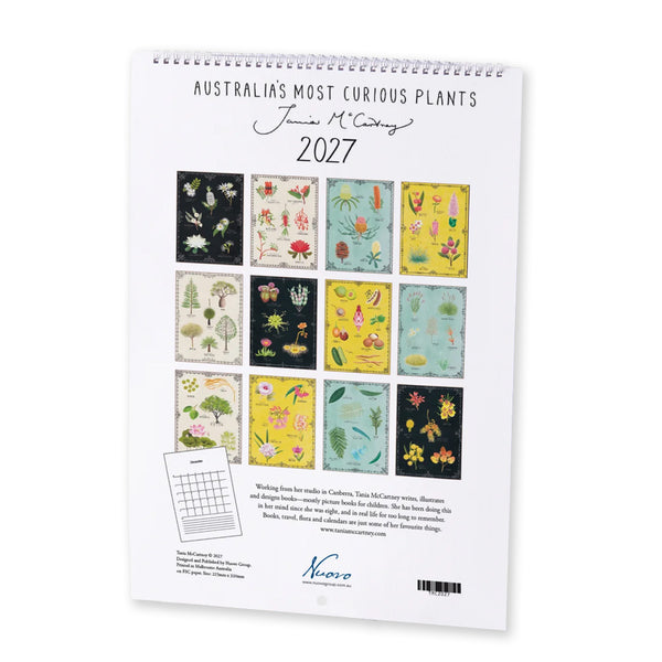 2027 Wall Calendar | Australia's Most Curious Plants | Nuovo Group