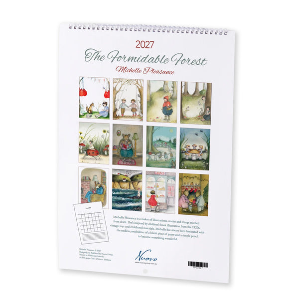 2027 Wall Calendar | The Formidable Forest | Nuovo Group