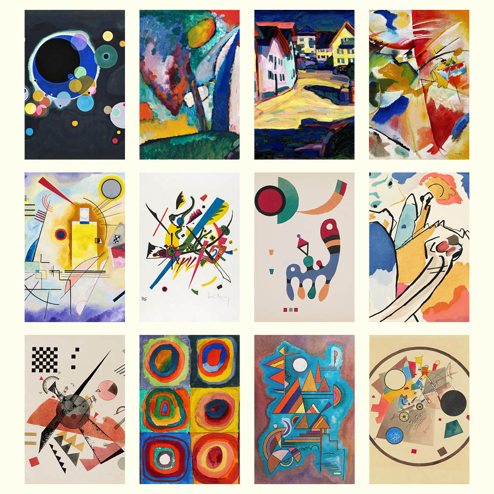 2027 Wall Calendar | Wassily Kandinsky | Vevoke