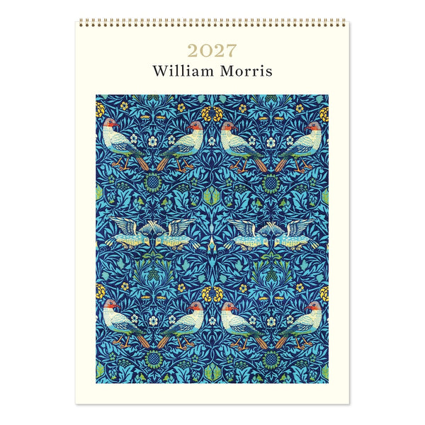 2027 Wall Calendar | William Morris | Vevoke