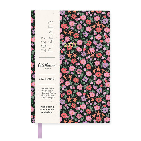 2027 Diary | Weekly Diary | Soft Cover | A6 | Stars & Flowers | Bee & Flowers | Ohh Deer