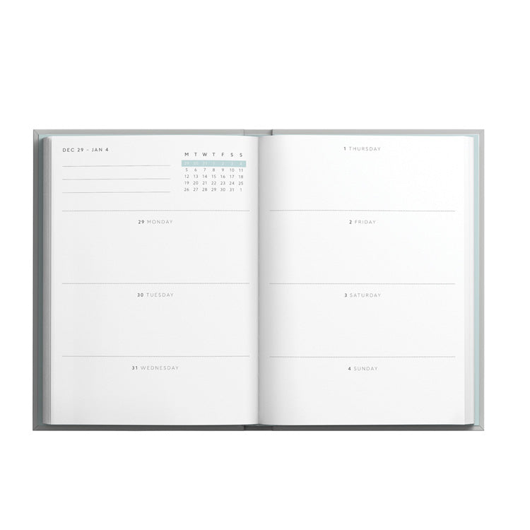 2027 Diary | Weekly Diary | Hard Cover | A5 | Flying Cranes | V&A | Ohh Deer
