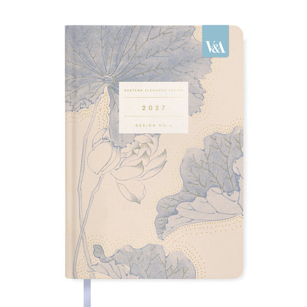 2027 Diary | Weekly Diary | Hard Cover | A5 | Water Lillies | V&A | Ohh Deer