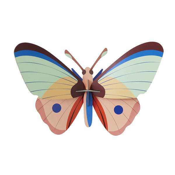 3D Cardboard Model Kit | Wall Art | A4 | Cattleheart Butterfly |  Studio Roof