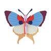3D Cardboard Model Kit | Wall Art | A4 | Plum Fringe Butterfly |  Studio Roof