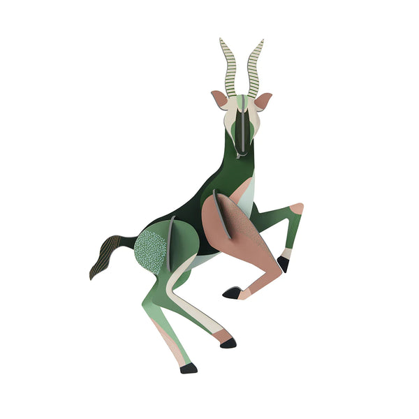 3D Cardboard Model Kit | Wall Art | B7 | Antelope | Studio Roof