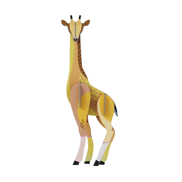 3D Cardboard Model Kit | Wall Art | B7 | Giraffe | Studio Roof