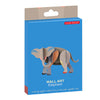 3D Cardboard Model Kit | Wall Art | B7 | Elephant | Studio Roof