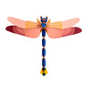 3D Cardboard Model Kit | Wall Art | A4 | Dragonfly | Pink | Studio Roof