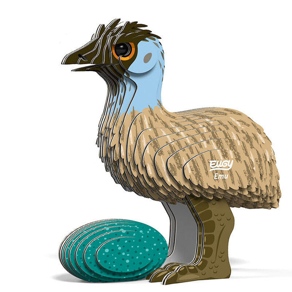 3D Cardboard Model Kit | Emu | Eugy
