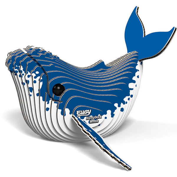 3D Cardboard Model Kit | Humpback Whale | Eugy