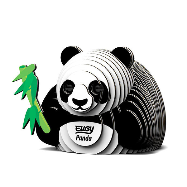 3D Cardboard Model Kit | Panda | Eugy