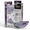 3D Cardboard Model Kit | Silver Arowana | Eugy