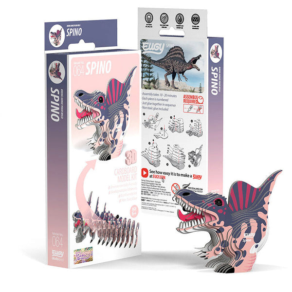 3D Cardboard Model Kit | Spino | Eugy