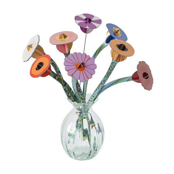 3D Cardboard Model Kit | Object Artist | Bouquet | A4 | Klimt's Garden | Studio Roof