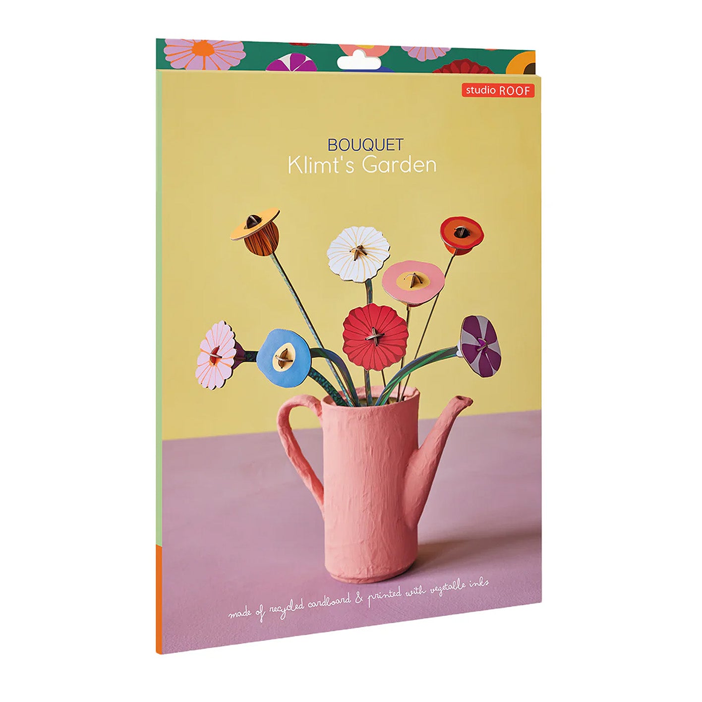 3D Cardboard Model Kit | Object Artist | Bouquet | A4 | Klimt's Garden | Studio Roof