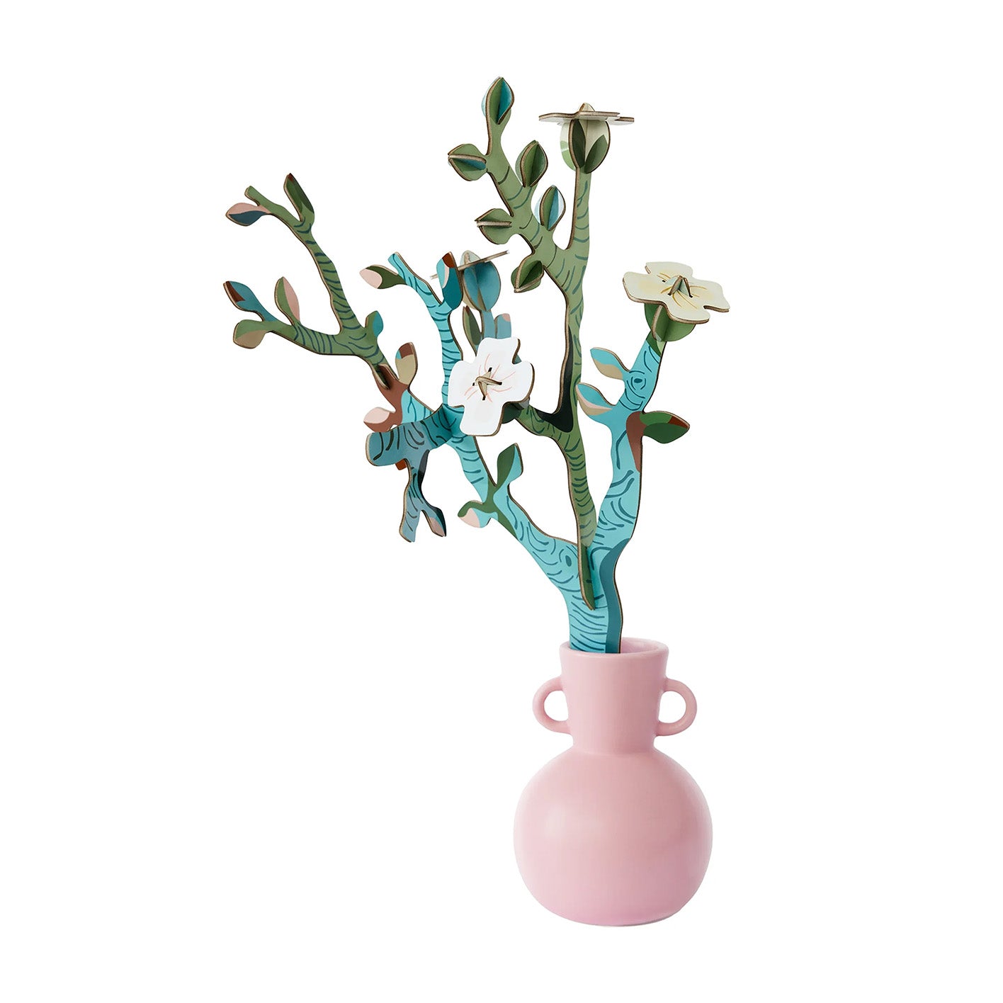 3D Cardboard Model Kit | Object Artist | Bouquet | A4 | Van Gogh Almond Blossom | Studio Roof