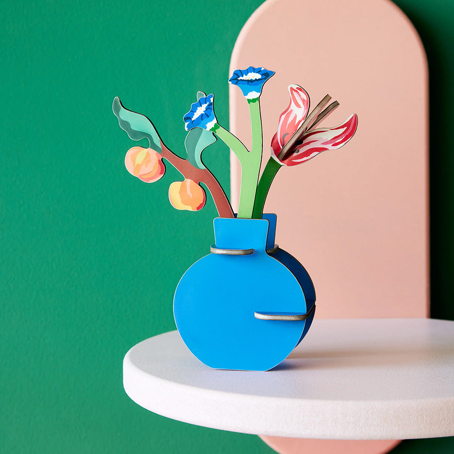 3D Cardboard Model Kit | Object Artist | Bouquet | A6 | Dutch Masters Bouquet | Studio Roof