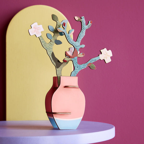 3D Cardboard Model Kit | Object Artist | Bouquet | A6 | Van Gogh Almond Blossom | Studio Roof