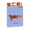 3D Cardboard Model Kit | Wall Art | B7 | Red Panda | Studio Roof