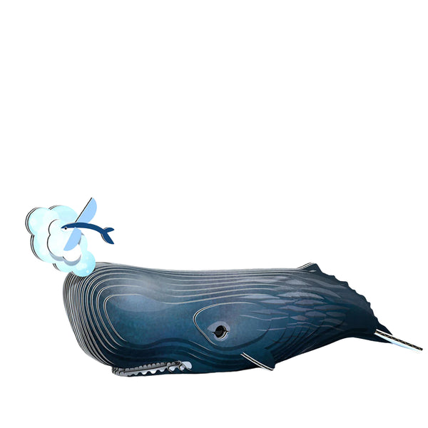 3D Cardboard Model Kit | Sperm Whale | Eugy