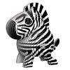 3D Cardboard Model Kit | Zebra | Eugy