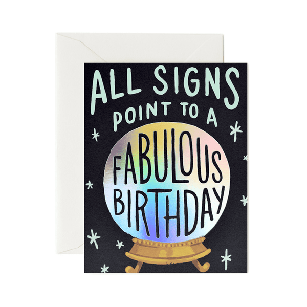 Birthday Card | Birthday Fortune | Idlewild Co.