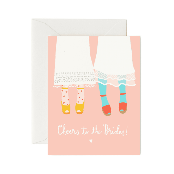 Wedding Card | Cheers To The Brides | Idlewild Co.