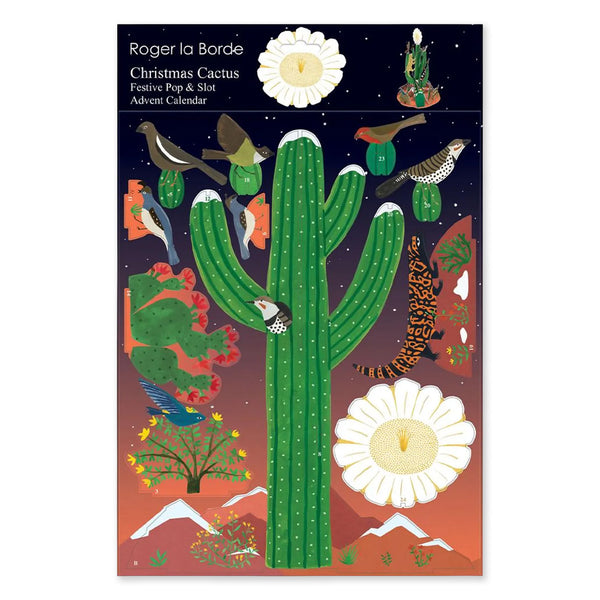 Advent Calendar | Christmas Cactus | Large | Roger La Borde