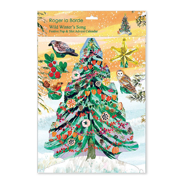 Advent Calendar | Wild Winter's Song Tree | Large | Roger La Borde