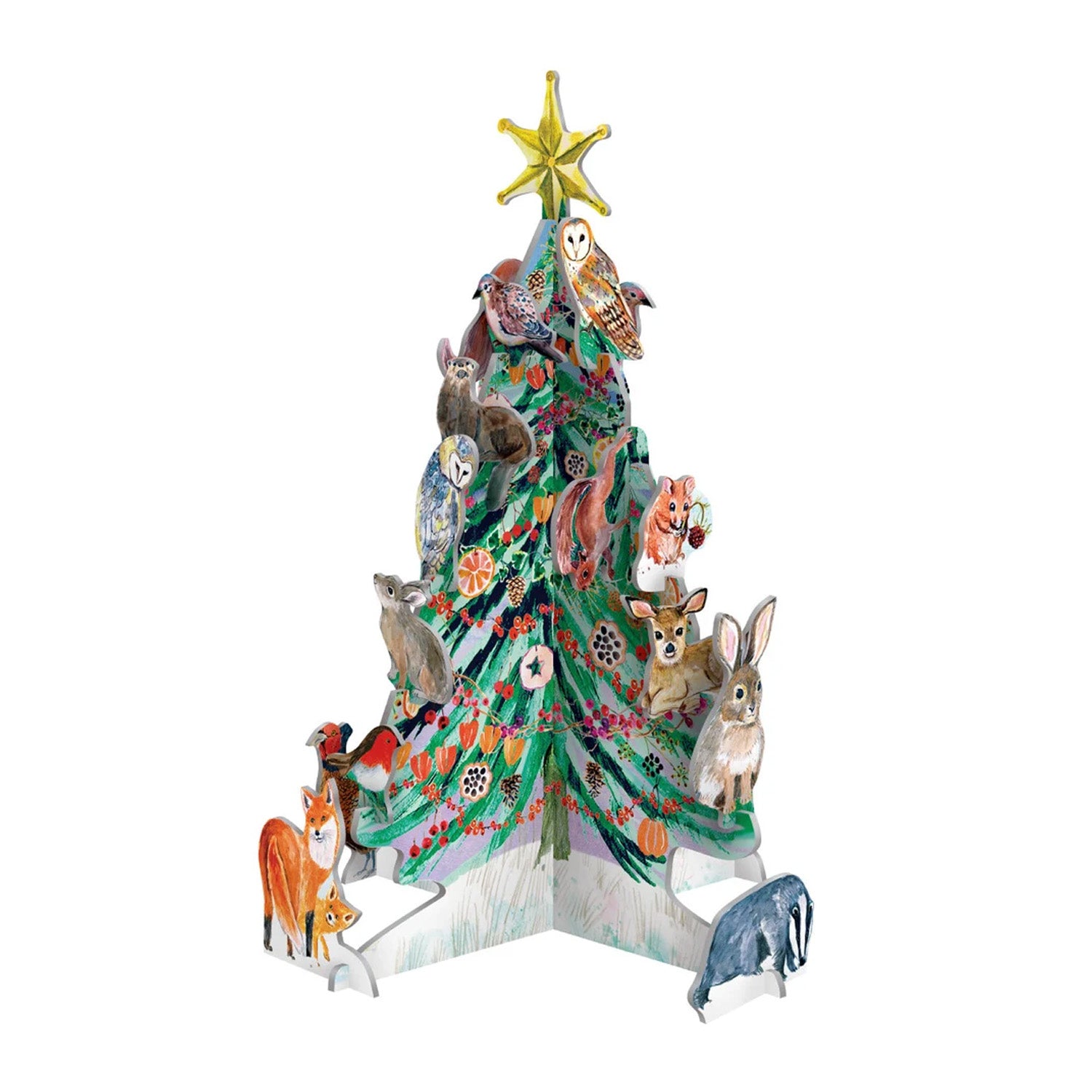 Advent Calendar | Wild Winter's Song Tree | Large | Roger La Borde