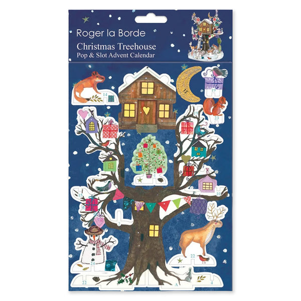 Advent Calendar | Christmas Treehouse |  Small | Roger La Borde