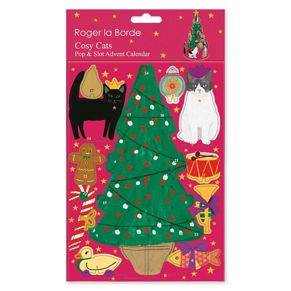 Advent Calendar | Cosy Cat Tree |  Small | Roger La Borde