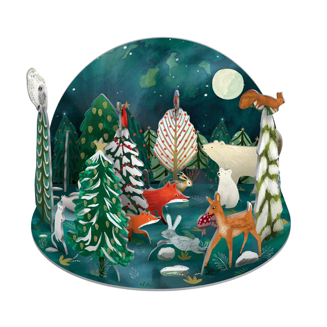 Advent Calendar | Northern Lights |  Small | Roger La Borde