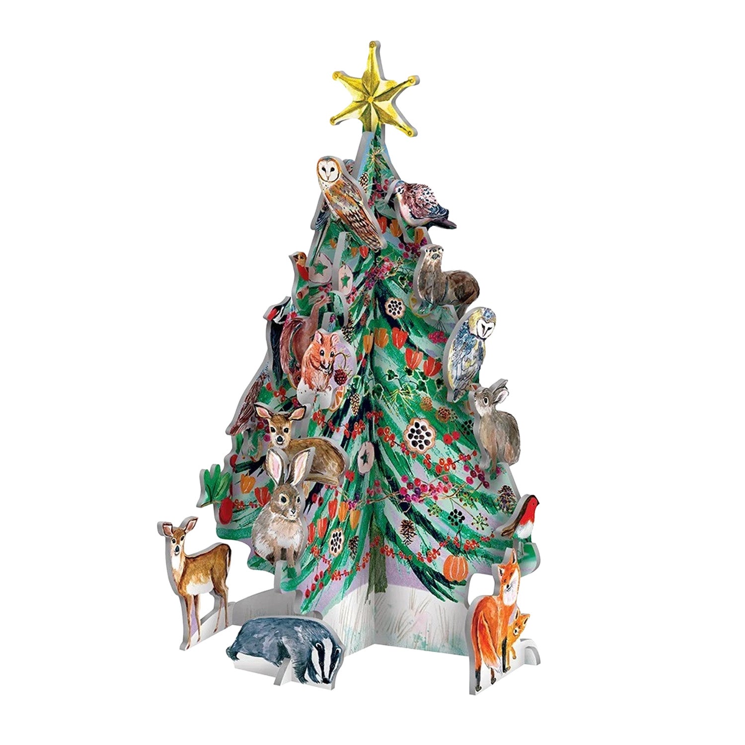 Advent Calendar | Wild Winter's Song Tree | Small | Roger La Borde