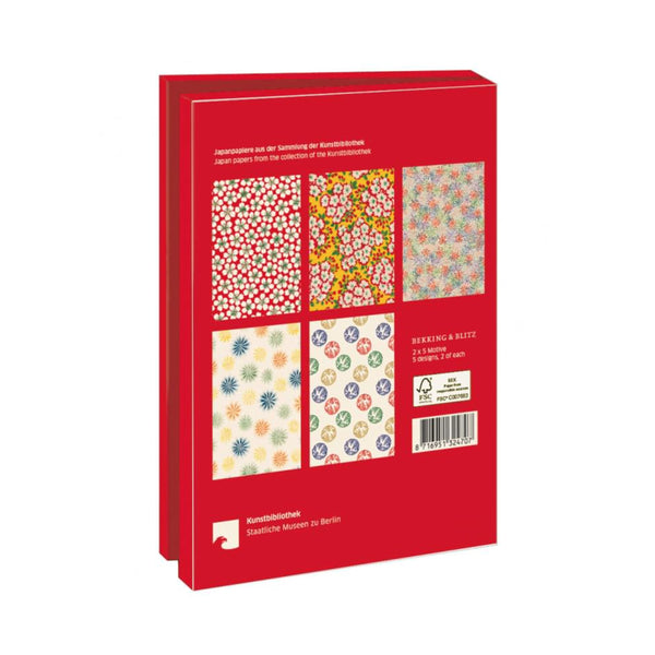 All Occasion Card | Wallet Card Set | Large | Japan Papers Kunstbibliothek | Bekking & Blitz