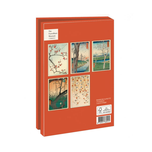 All Occasion Card | Wallet Card Set | Large | Japanese Blossoms | Bekking & Blitz
