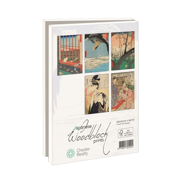 All Occasion Card | Wallet Card Set | Large | Japanese Woodblock Prints | Bekking & Blitz