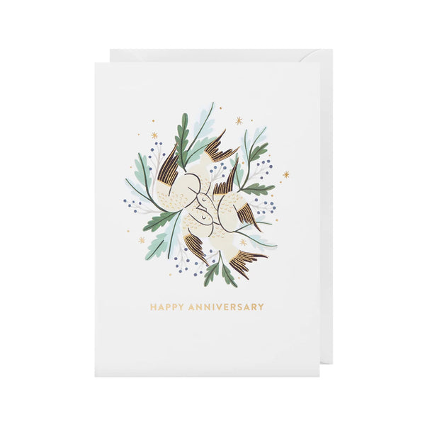 Anniversary Card | Happy Anniversary Bird | Lagom Design