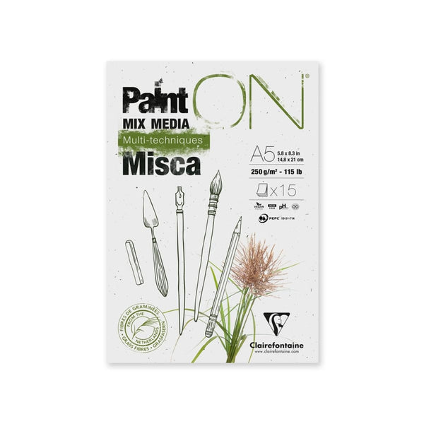 Art Pad | PaintOn | Misca |Multi Media | Clairefontaine | 2 SIZE OPTIONS AVAILABLE