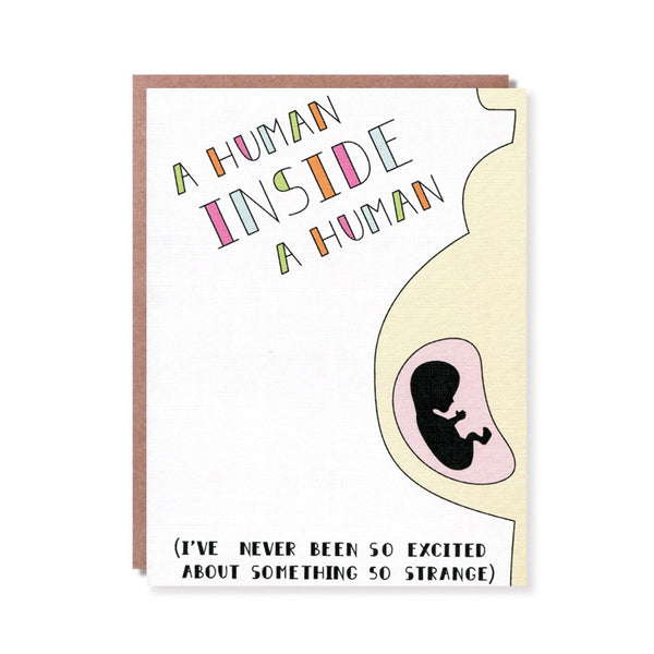 Baby Card | Human Inside A Human | Things By Bean