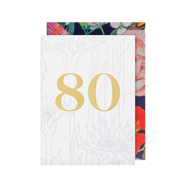 Birthday Card | 80 | Lagom Design