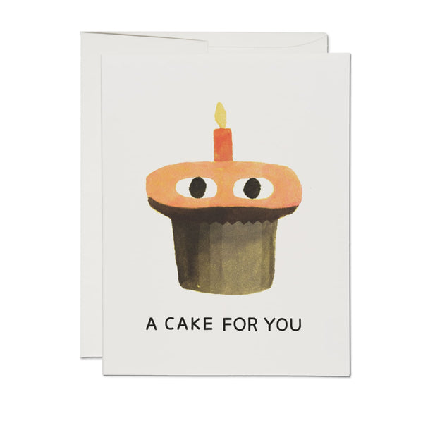 Birthday Card | A Cake For You | Red Cap Cards - Kami Paper